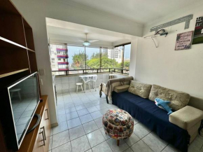 200m PRAIA frente a Praça Apt 3 dorm ar cond